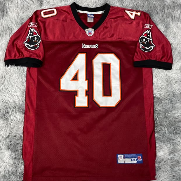 00s 리복 NFL 탬파베이 버커니어스 Alstott 져지 탑 5401