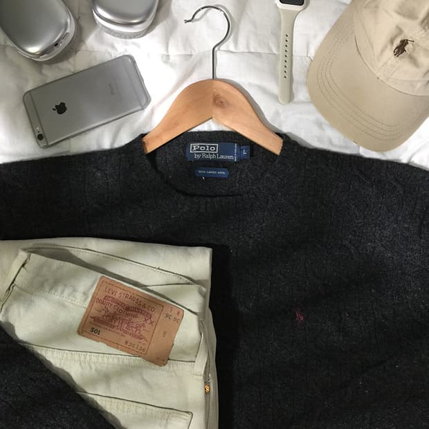 (MAN) 폴로랄프로렌 니트 스웨터 L 