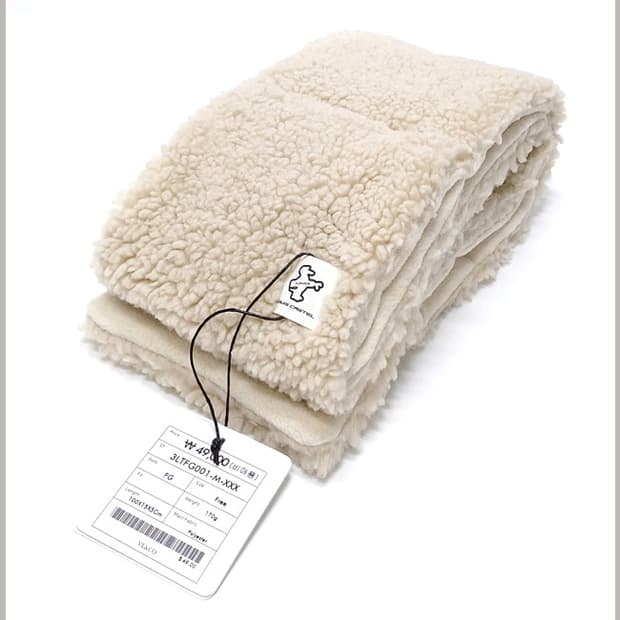 루이까스텔 골프웨어 폴리 머플러 미사용품 J-511