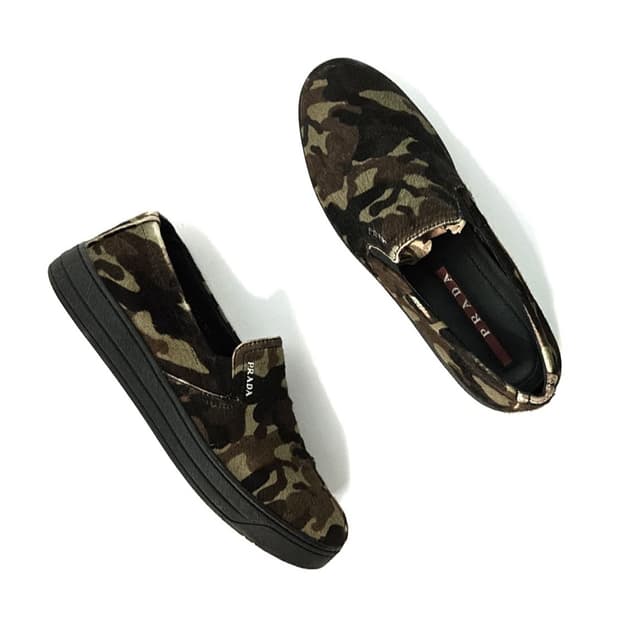 프라다 카모 송치 슬립온(구합니다)