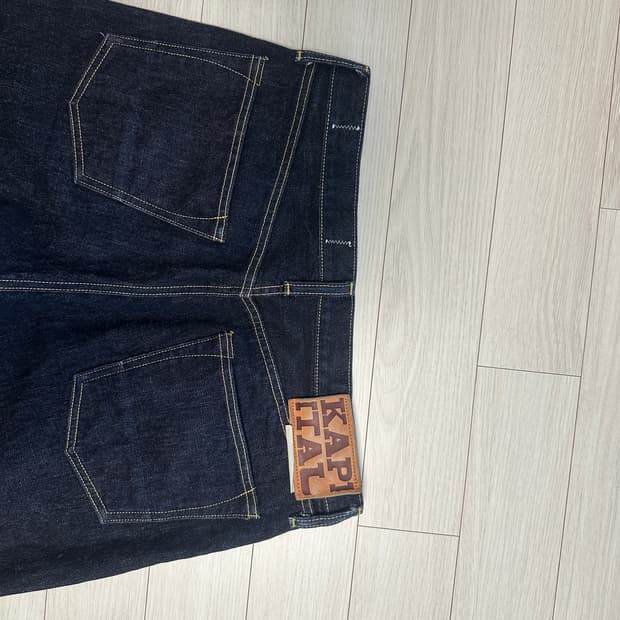 캐피탈 14oz 원워시 데님팬츠