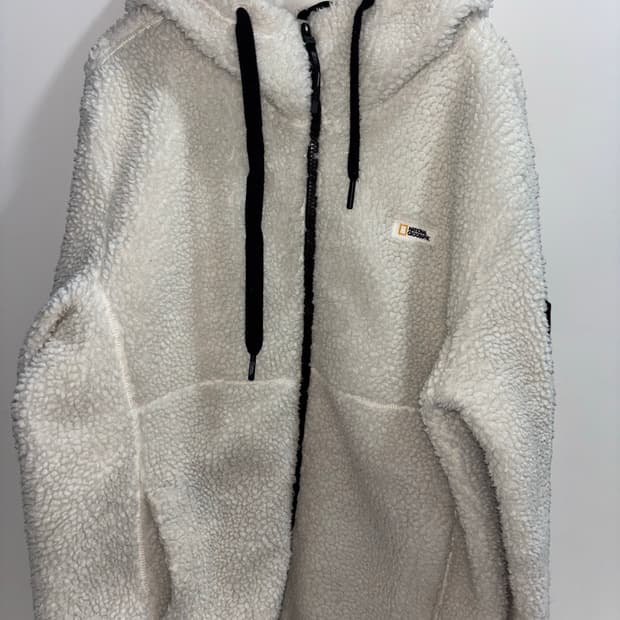 네셔널 양털 뽀글이 후리스 후집 L