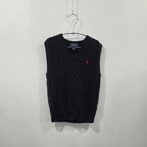 폴로랄프로렌 키즈 케이블 니트 베스트 S(8)