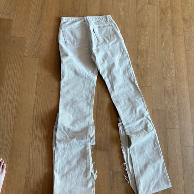 써저리 2M 데님 아이보리 32-34