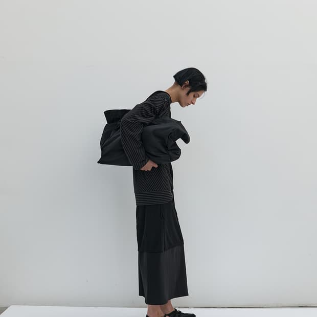 낫띵에브리띵 CLASSIC FABRIC BIG BAG 빅백