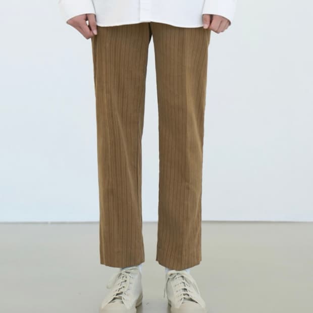 드로우핏 코듀로이 테이퍼드 팬츠