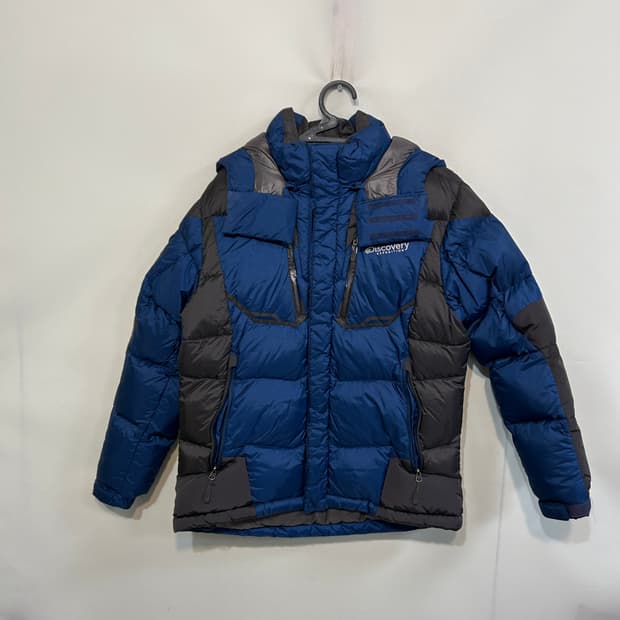 디스커버리 남성 구스다운 패딩 100 한겨울