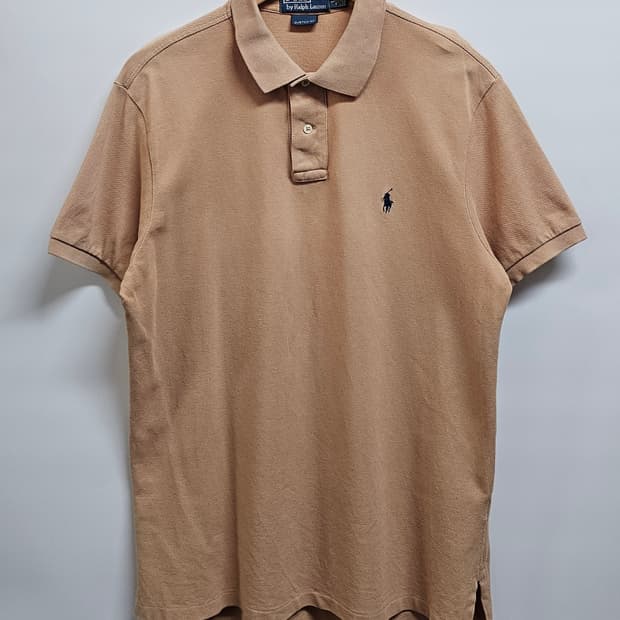 폴로랄프로렌 커스텀핏 반팔카라티 L
