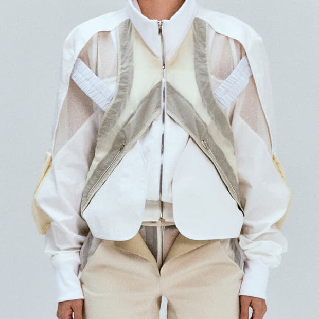 까르넷 아카이브 MASS BOMBER JACKET / WHITE