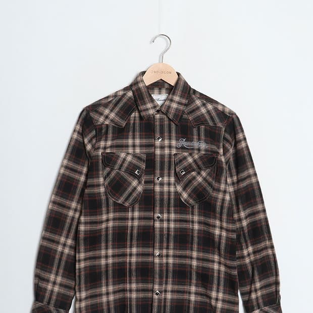 Acoustic Check Western Shirts