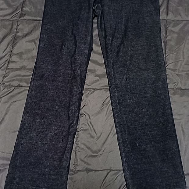 와이드앵글 코듀로이 골프바지 32인치 기장98