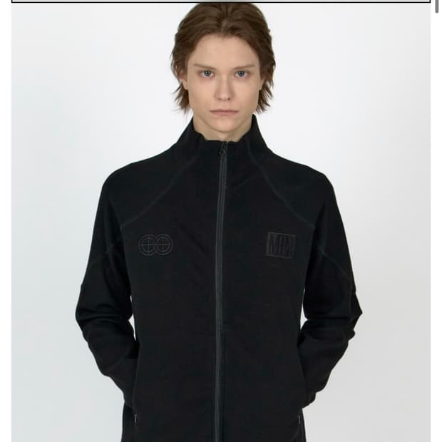 MPa RIBBED ZIP JACKET (BLACK) 