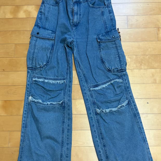 코이세이오 라운드 포켓 데님 블루