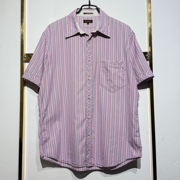 Paul Smith 폴스미스 멀티 스트라이프 반팔셔츠 M