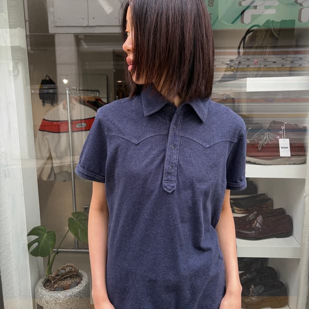 Uniqlo x Michael Bastian  미니멀 웨스턴 반팔티