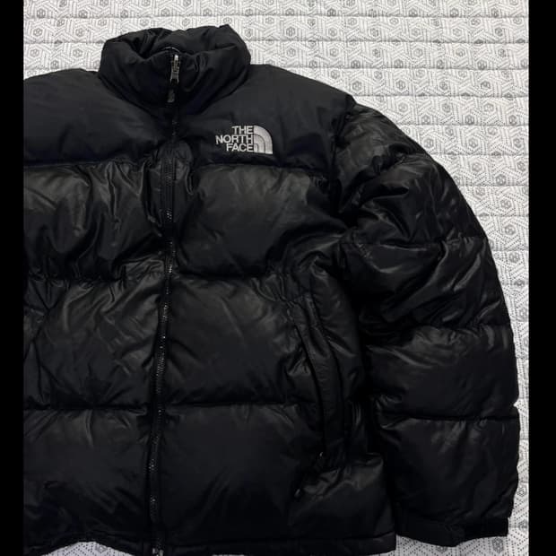 노스페이스 1996 눕시 패딩 블랙 L