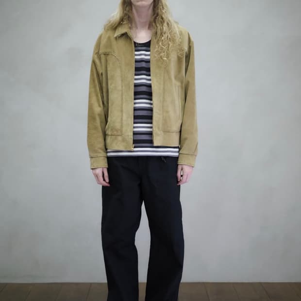 (3)unused 언유즈드 25fw 스웨이드 웨스턴 자켓