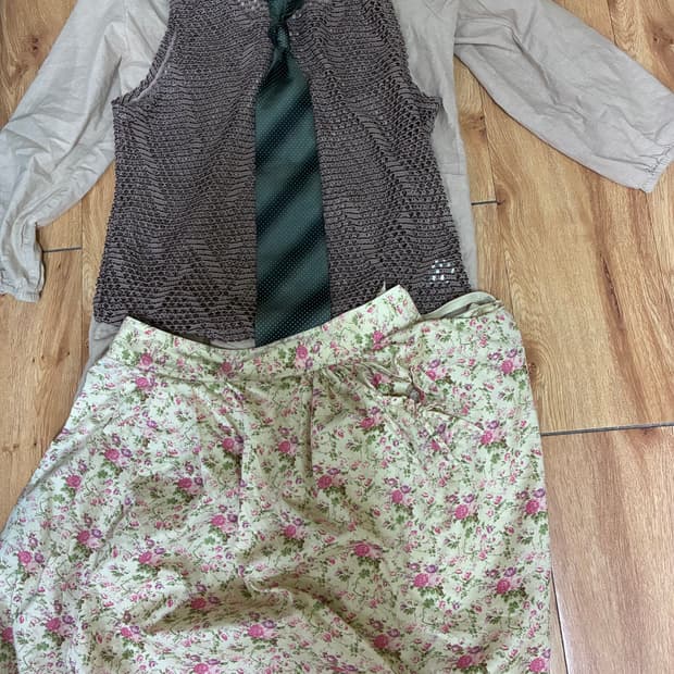 카모메 산장 거북이 교복 코디