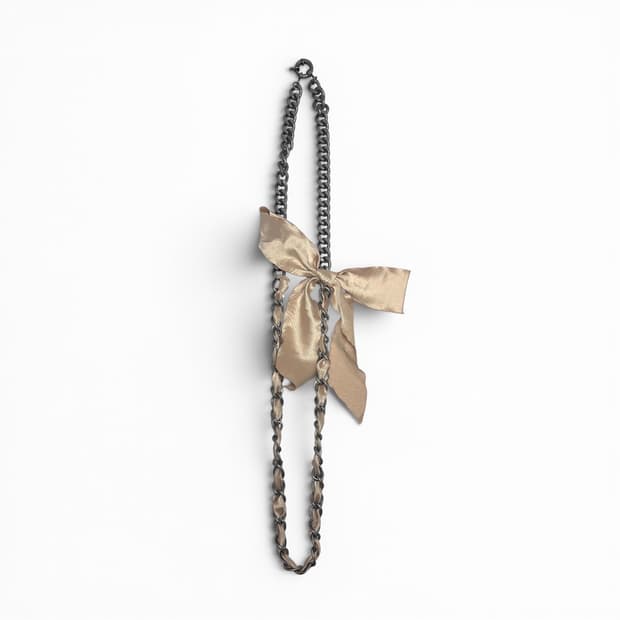 RIBBON CHAIN NECKLACE