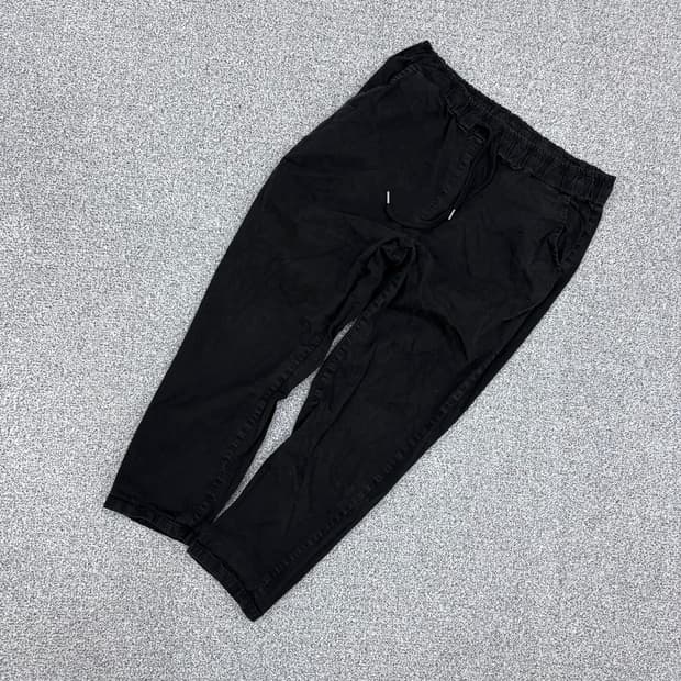 3XL 빈티지 밴딩 면바지 0601J2