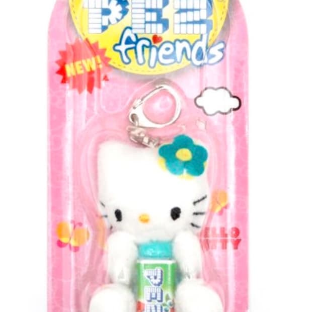 헬로키티 인형 페즈 키링