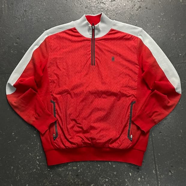 100 와이드앵글 방풍 반집업 