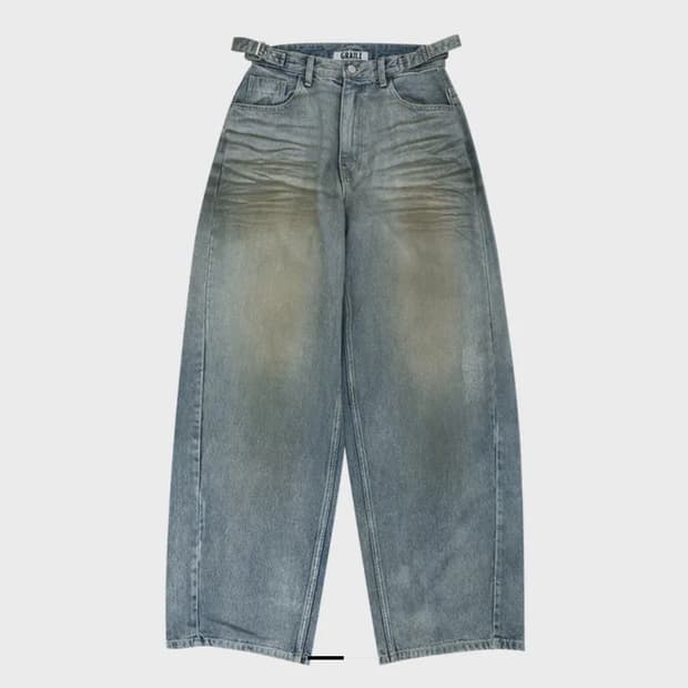 그레일즈 coated ballon denim pants 벌룬 데님팬츠