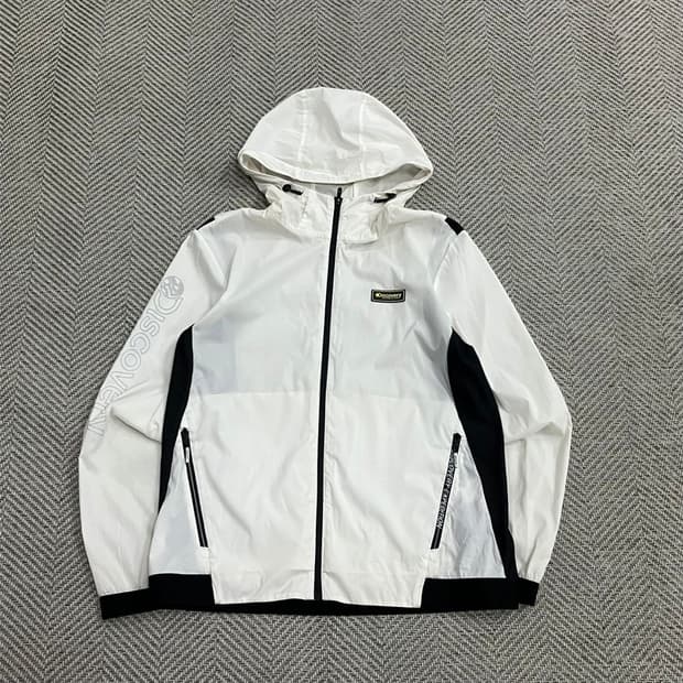 디스커버리 사이드로고 바람막이 v5598