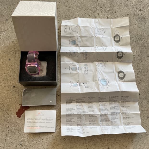 00s Nike Presto LX Smooth Cuff Watch