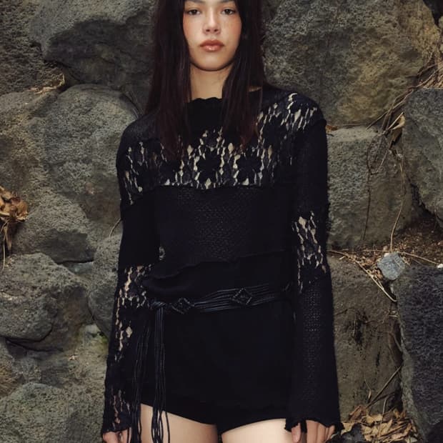 폴리수엠 patched 니트