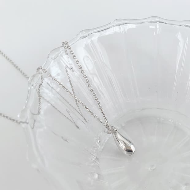 티파니 티어드롭 펜던트 실버 목걸이 NO.113