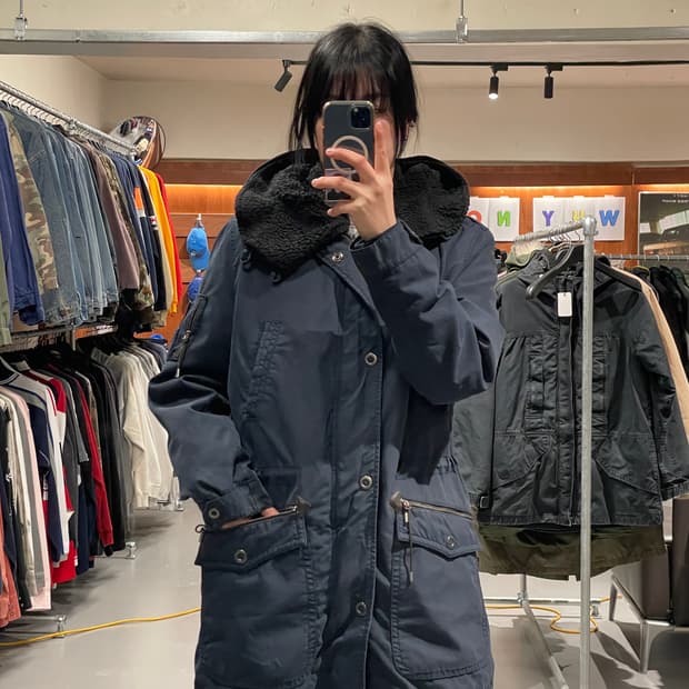 라코스테 사파리 야상 점퍼  