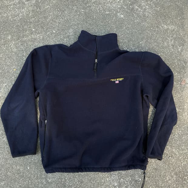 Polo sports polartec 폴로 스포츠 폴라텍 플리스 반집업