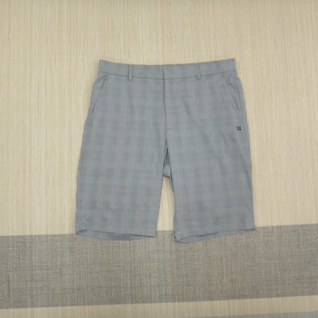 (34인치) 커터앤벅 남성 클래식체크 반바지