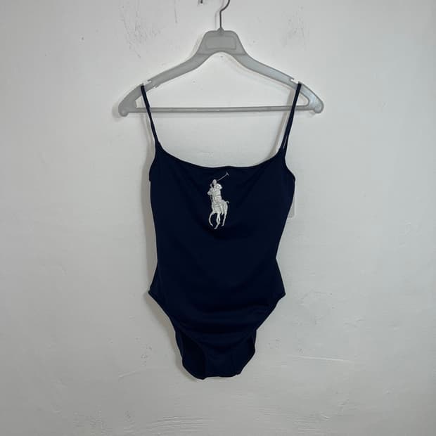 Polo Ralph Lauren Navy Big Pony Monokini