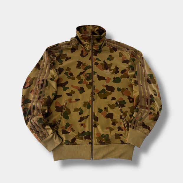 아디다스 루즈핏 카모 구 파이어버드 트랙 져지