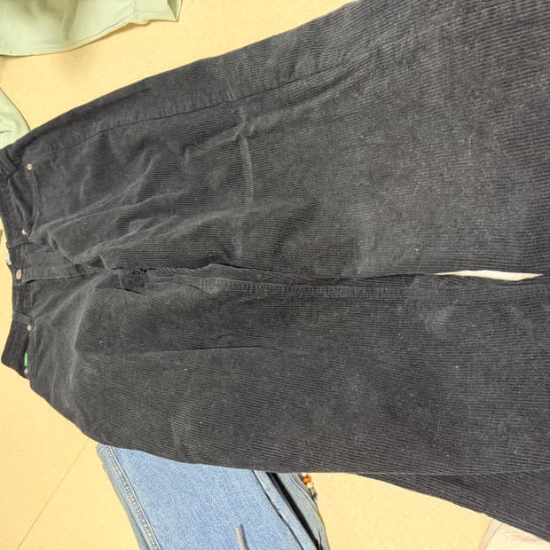 노컨텐츠 골덴팬츠