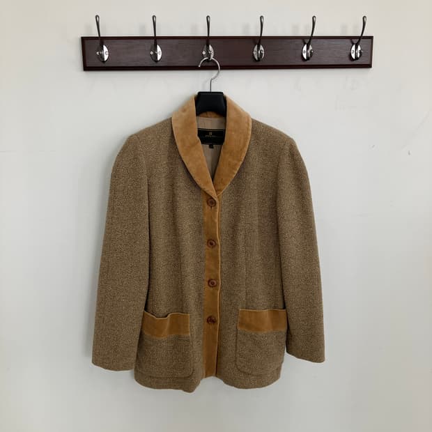 올드 펜디 브라운 자켓