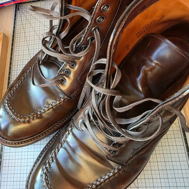 알든 인디부츠 코도반 시거색상 10D 팝니다