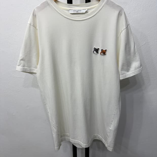 매장판정품) 메종키츠네 더블 폭스 반팔티 S