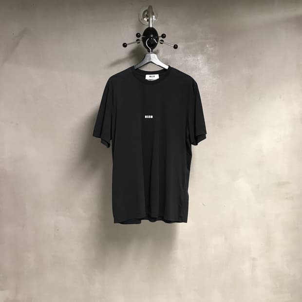 MSGM 반팔 티셔츠 블랙 L