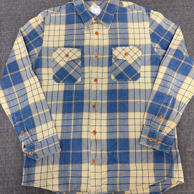 비즈빔 블랙 엘크 플란넬 셔츠