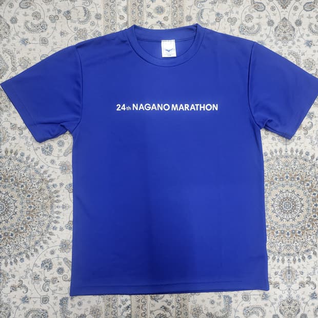 미즈노 나가노 마라톤 기능성티 M (55반까지)