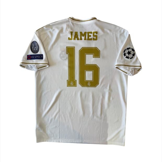 [XL/110]19-20 레알마드리드 홈 하메스 유니폼 DW4433