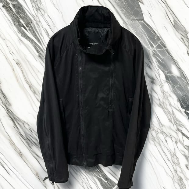 코데즈 컴바인 더블 사선 지퍼 자켓