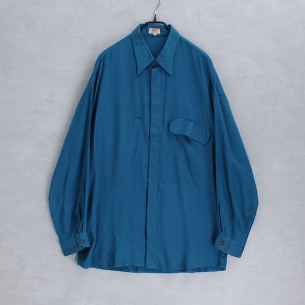 DOLCE GEAR _ rayon / wool blend shirt