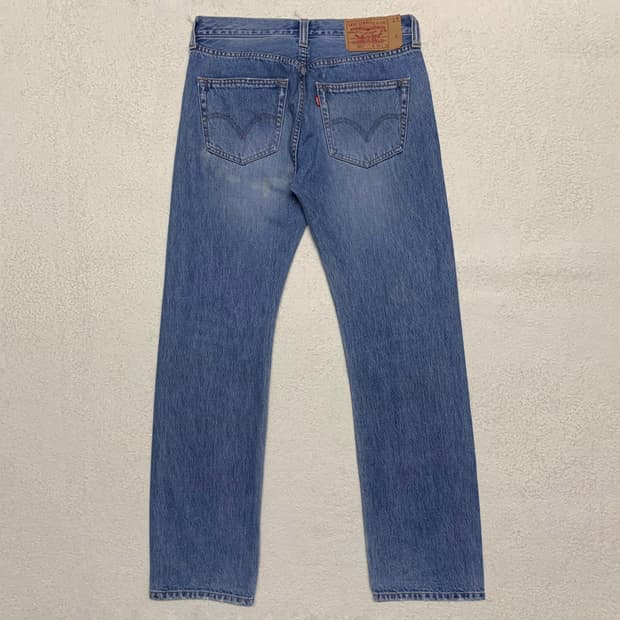 [표기 31, 실측 32] 리바이스 501 스트레이트핏 데님팬츠