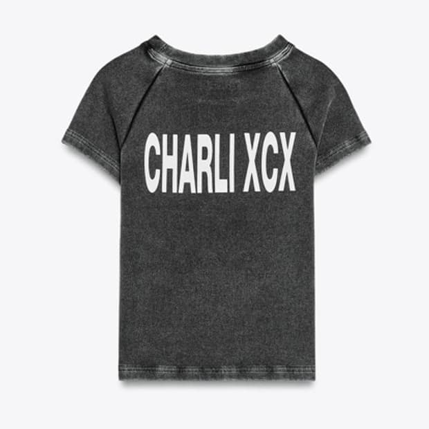자라 찰리xcx 워싱 티셔츠 L