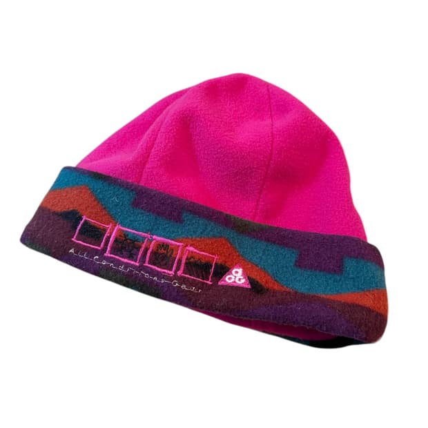 90s 나이키 ACG 나바호패턴 플리스 비니 우주매물급