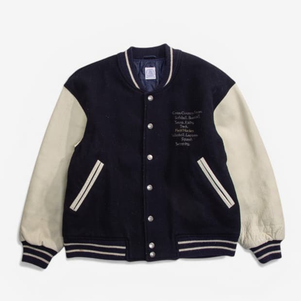 O-0310 90s J.press varsity jacket